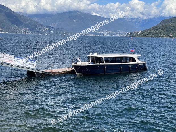 Shuttle-Boot im Einsatz auf dem Lago Maggiore
